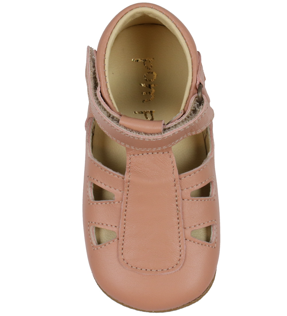 Pom Pom Ballerina Slippers - Beginners - Rose
