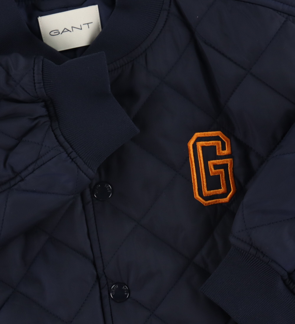 GANT Thermojacke - gesteppt Varsity - Evening Blue