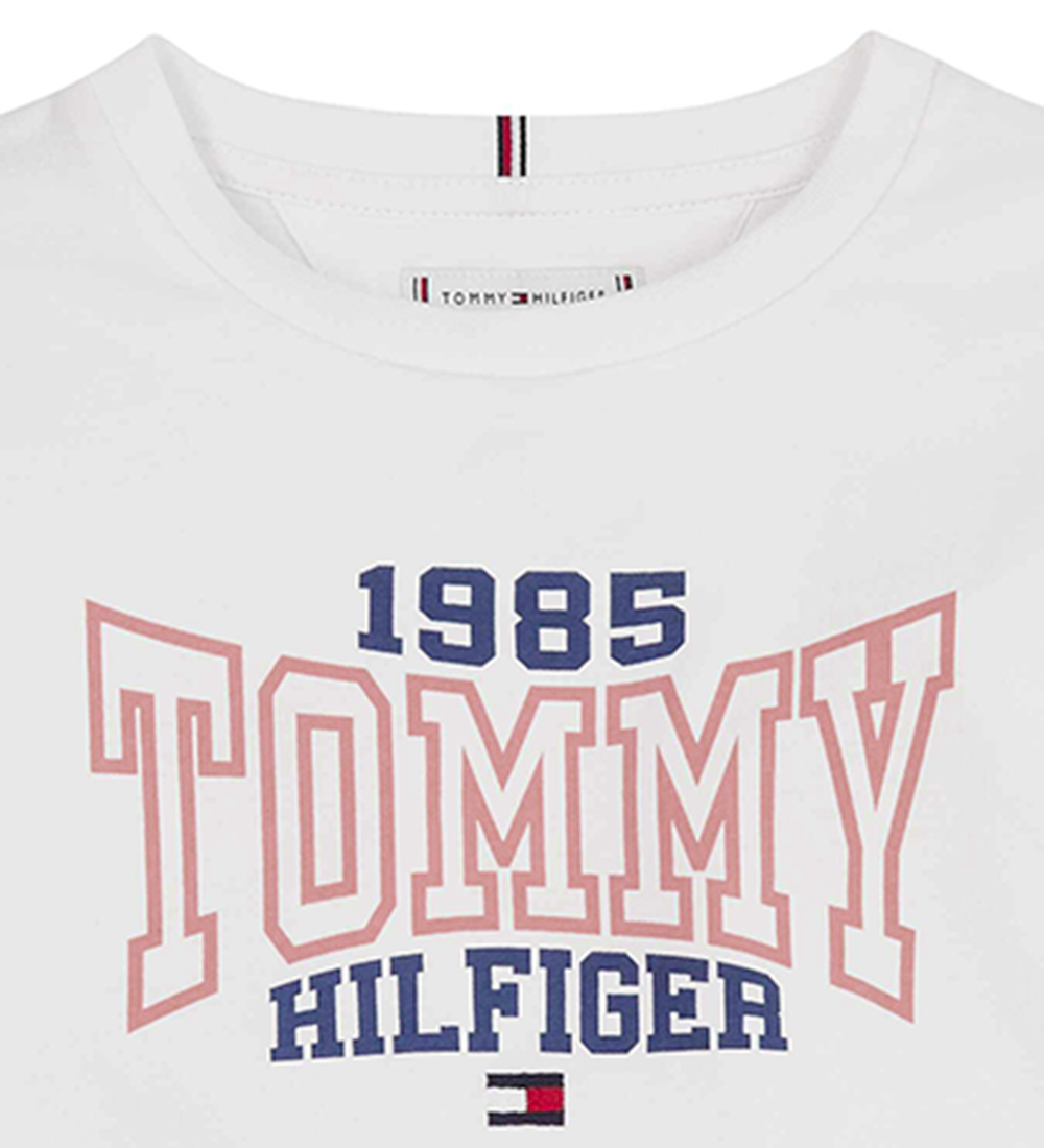 Tommy Hilfiger T-shirt - 1985 Varsity Tee - White