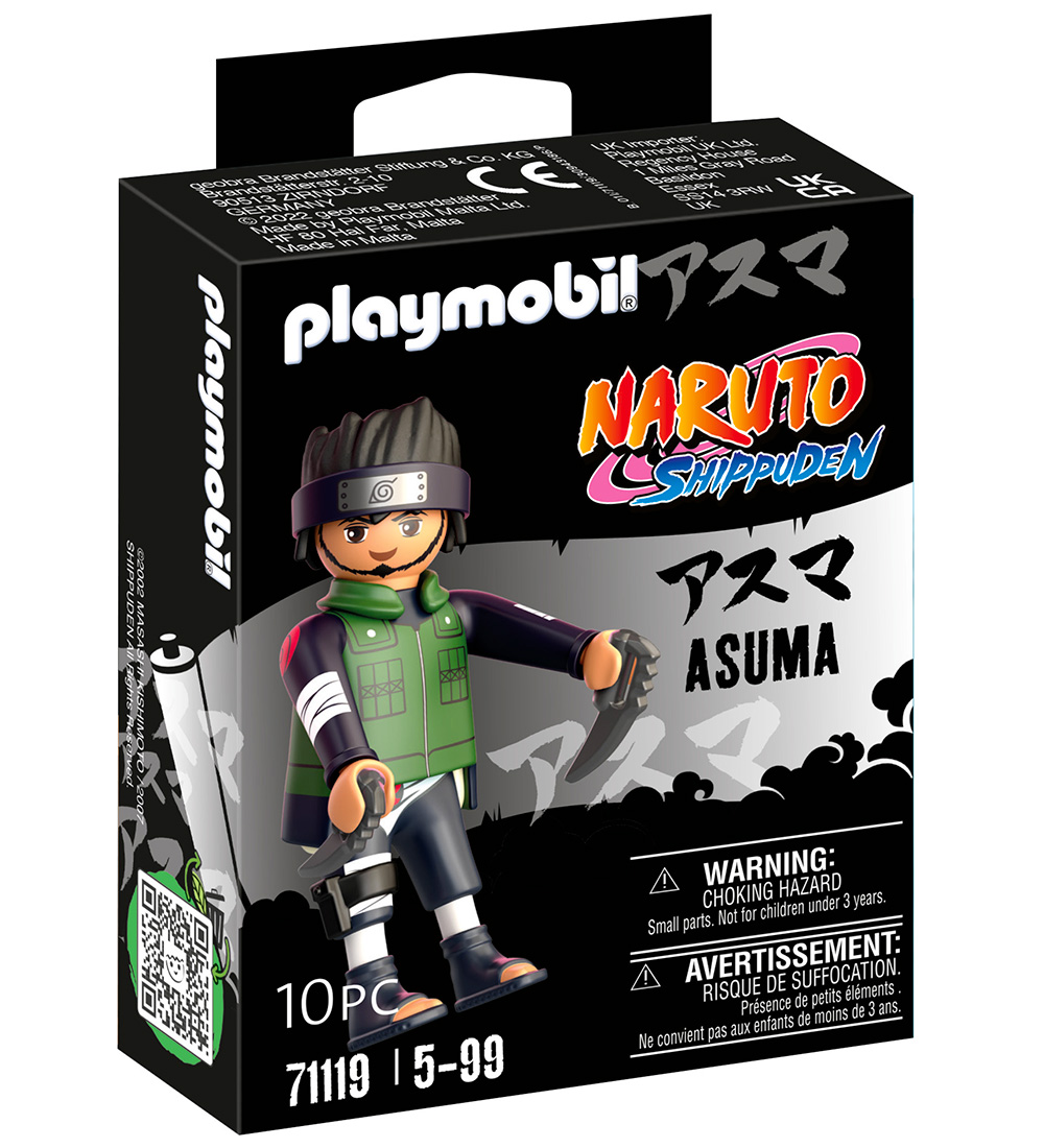 Playmobil Naruto - Asuma - 71119 - 10 Teile
