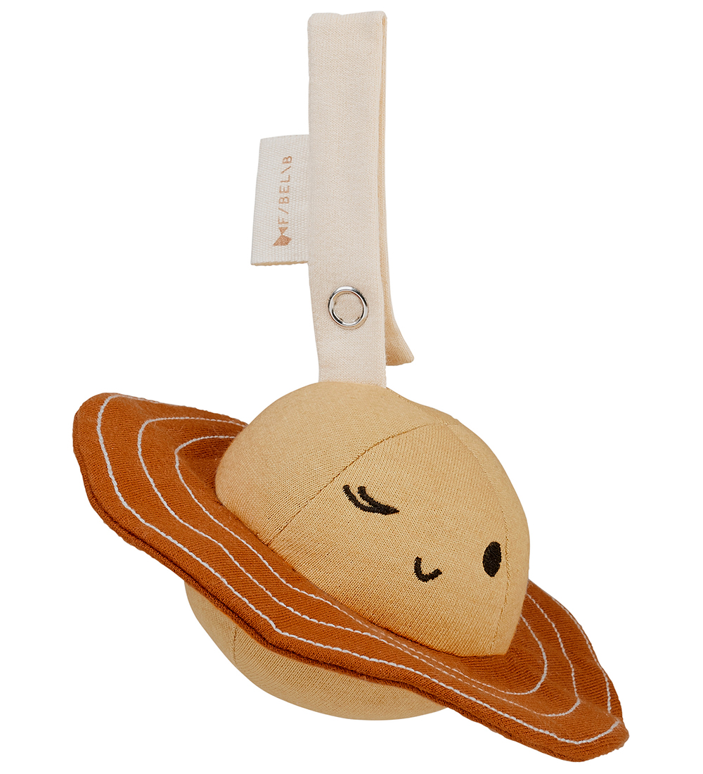 Fabelab Clip Toy - Planet - Brown