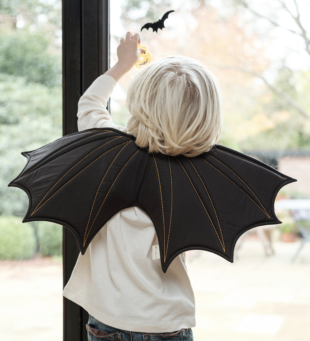 Fabelab Wings - 65x30 cm - Bat - Black
