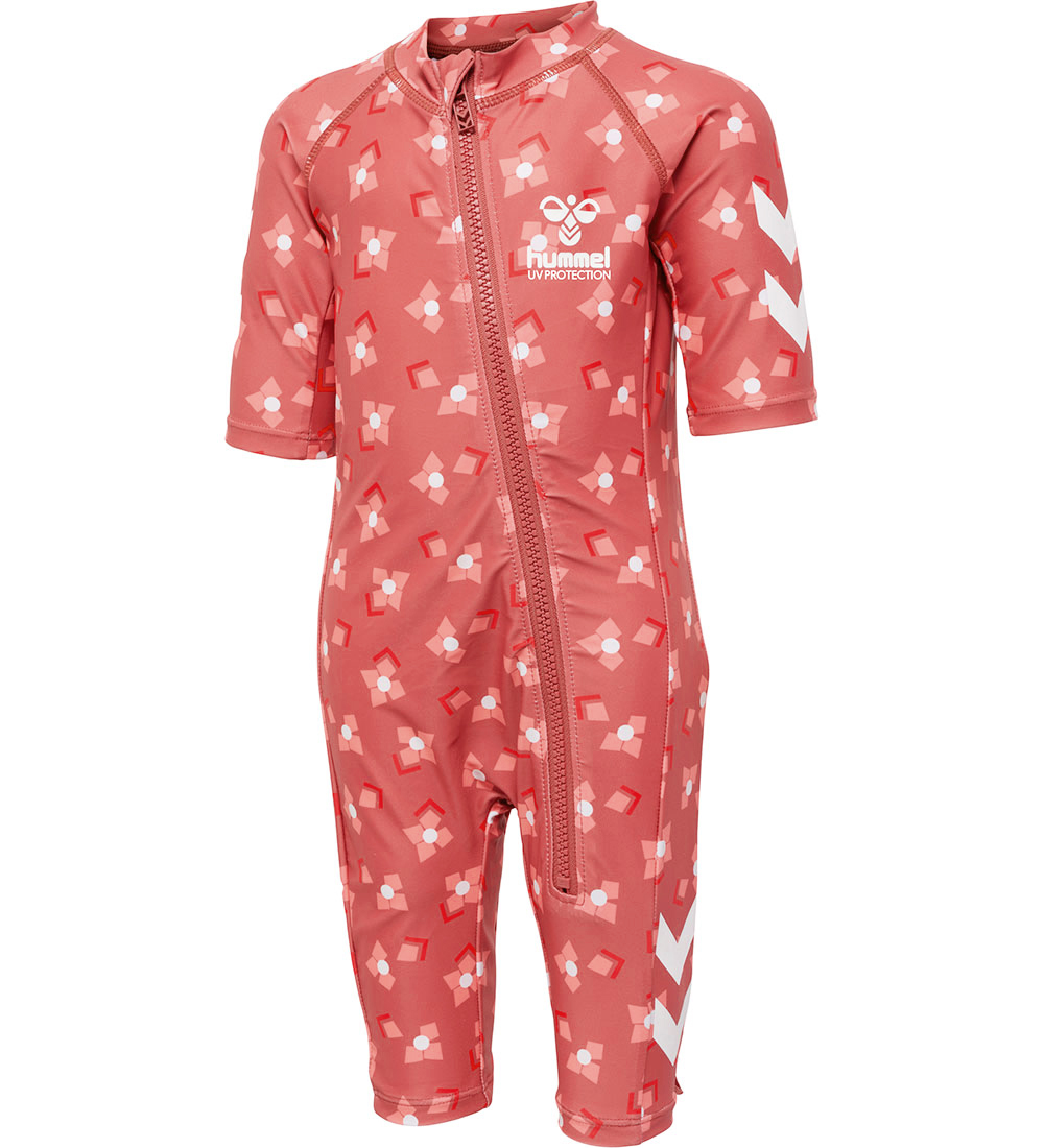 Hummel Badoverall - UV40+ - hmlCala - Dusty Cedar