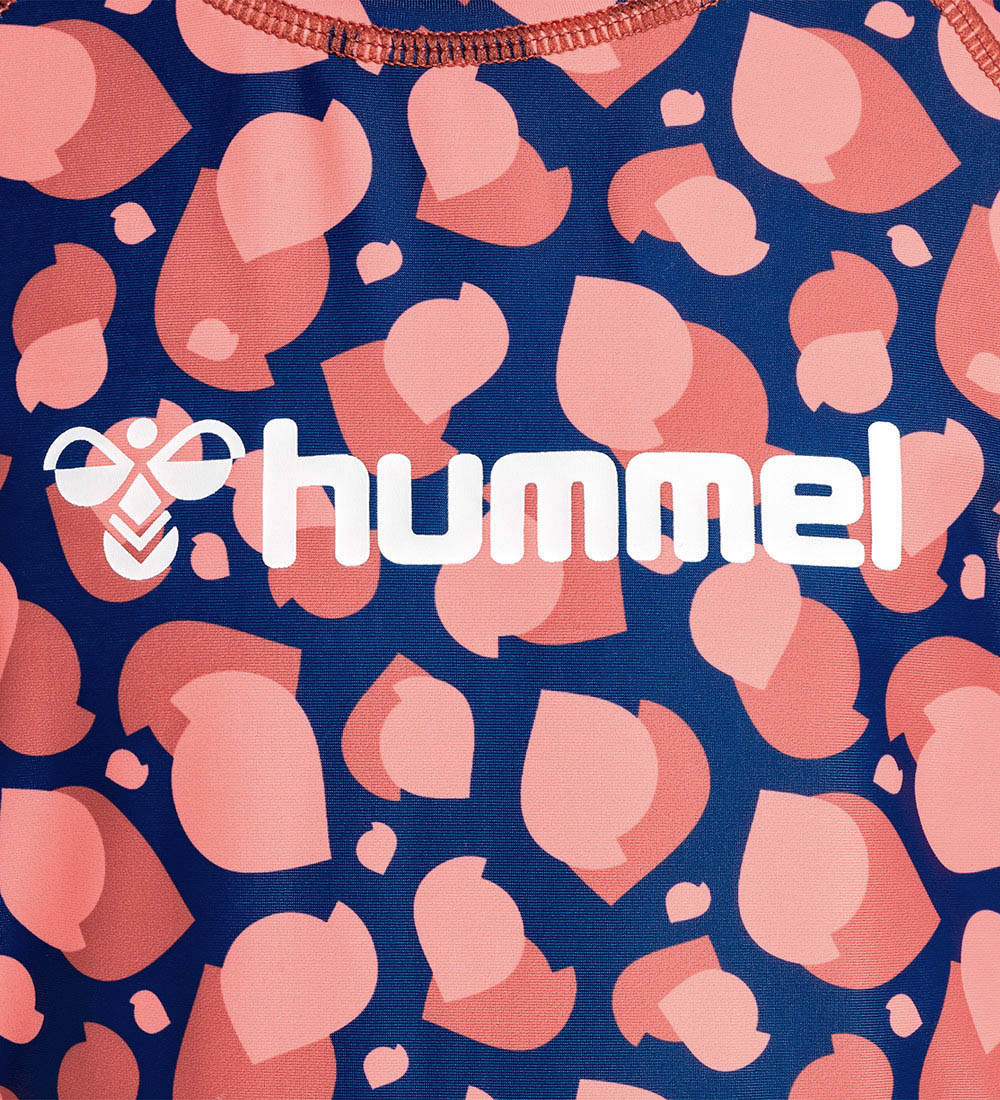 Hummel Swim Top - UV40+ - hmlLucia - Navy Peony
