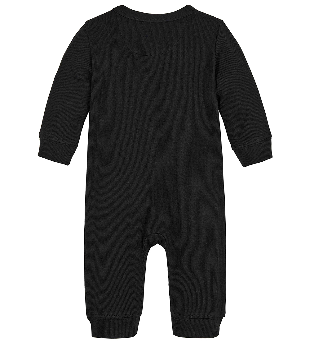 Calvin Klein Jumpsuit - Monogram Rib - Black