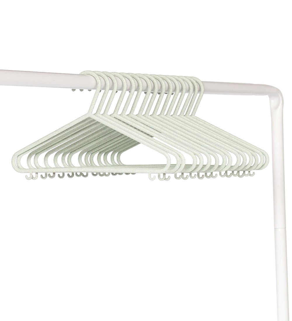 3 Sprouts Hanger - 15-Pack - 29.5 x 17.5 cm - Green