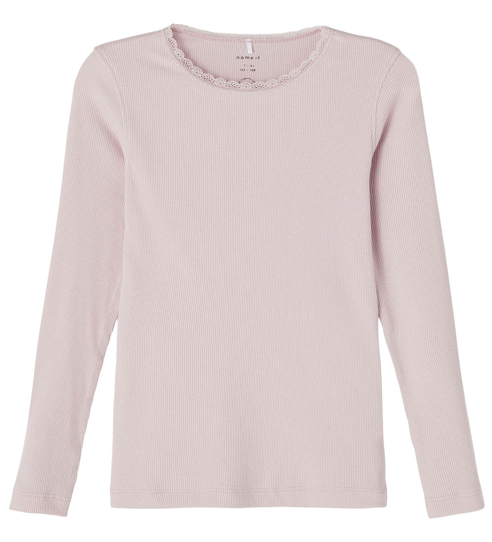Name It Blouse - Rib - Noos - NmfKab - Violet Ice