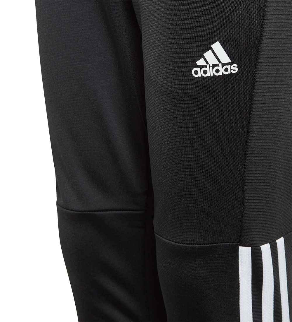 adidas Performance Tracksuit - Cardigan/Trousers - Black/White/G