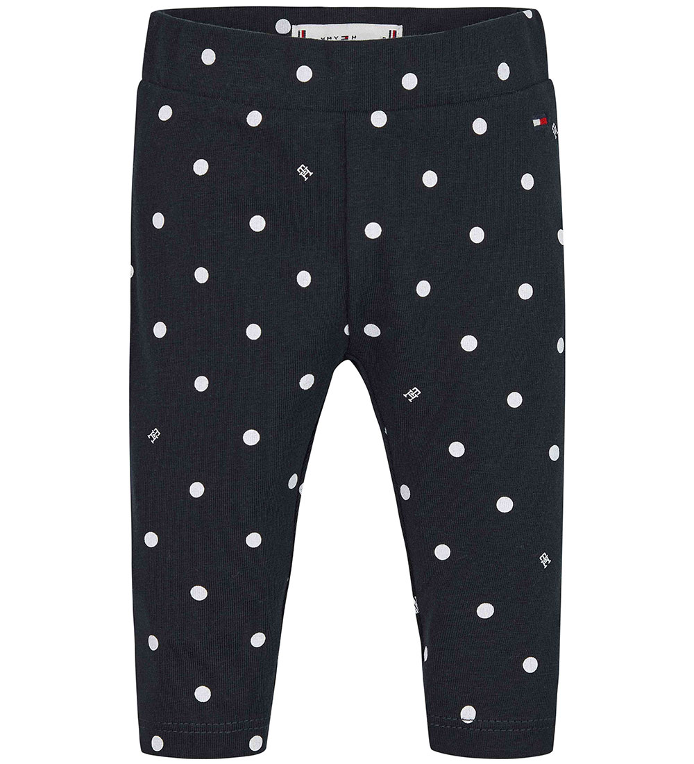 Tommy Hilfiger Leggings - Baby Monotype - Desert Cloud