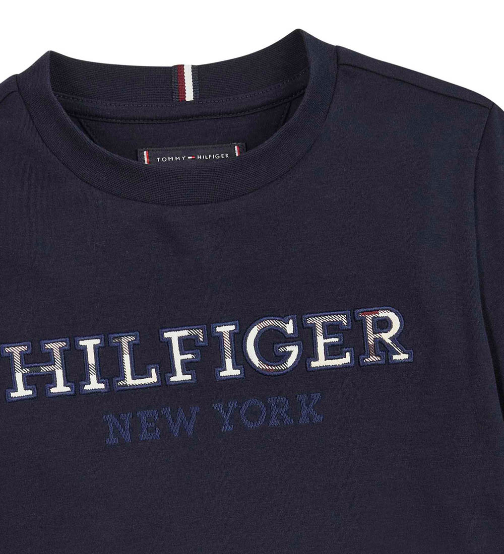 Tommy Hilfiger T-Shirt - Hilfiger Logo - Desert Ciel