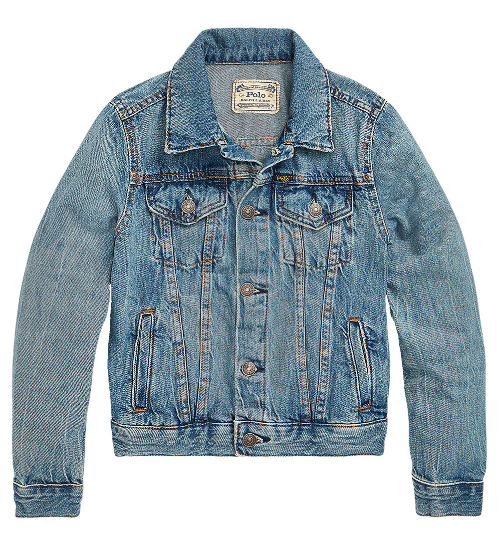 Polo Ralph Lauren Jeansjacke - Kurz geschnitten - Trucker - Dafn