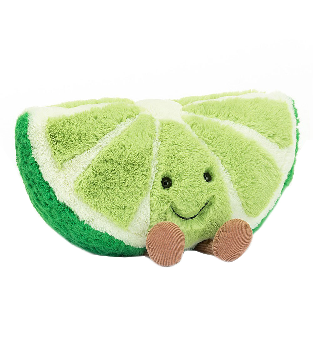 Jellycat Soft Toy - 18x25 cm - Slice of Lime