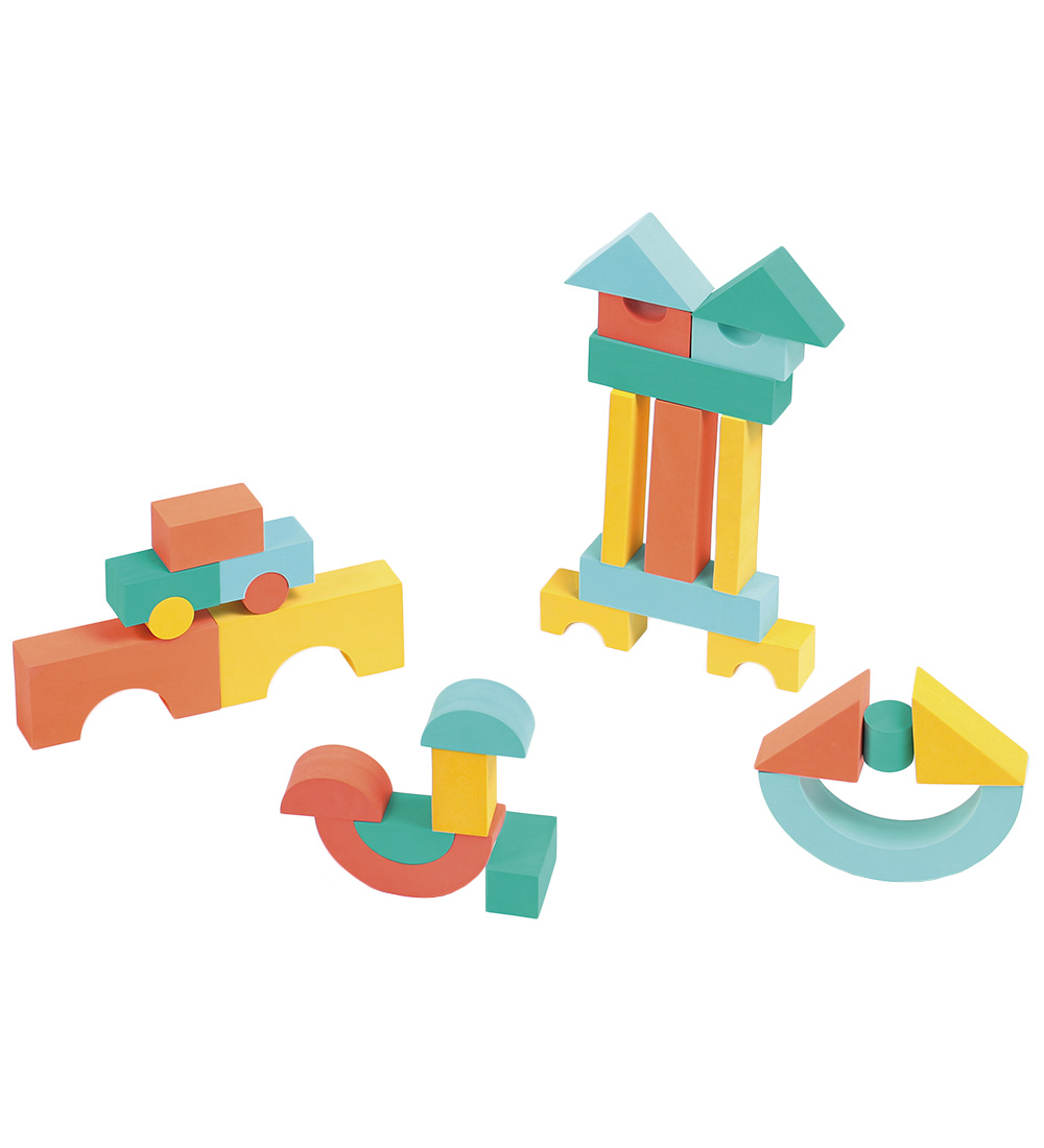 Ludi Stacking Blocks - Foam blocks - 28 Parts