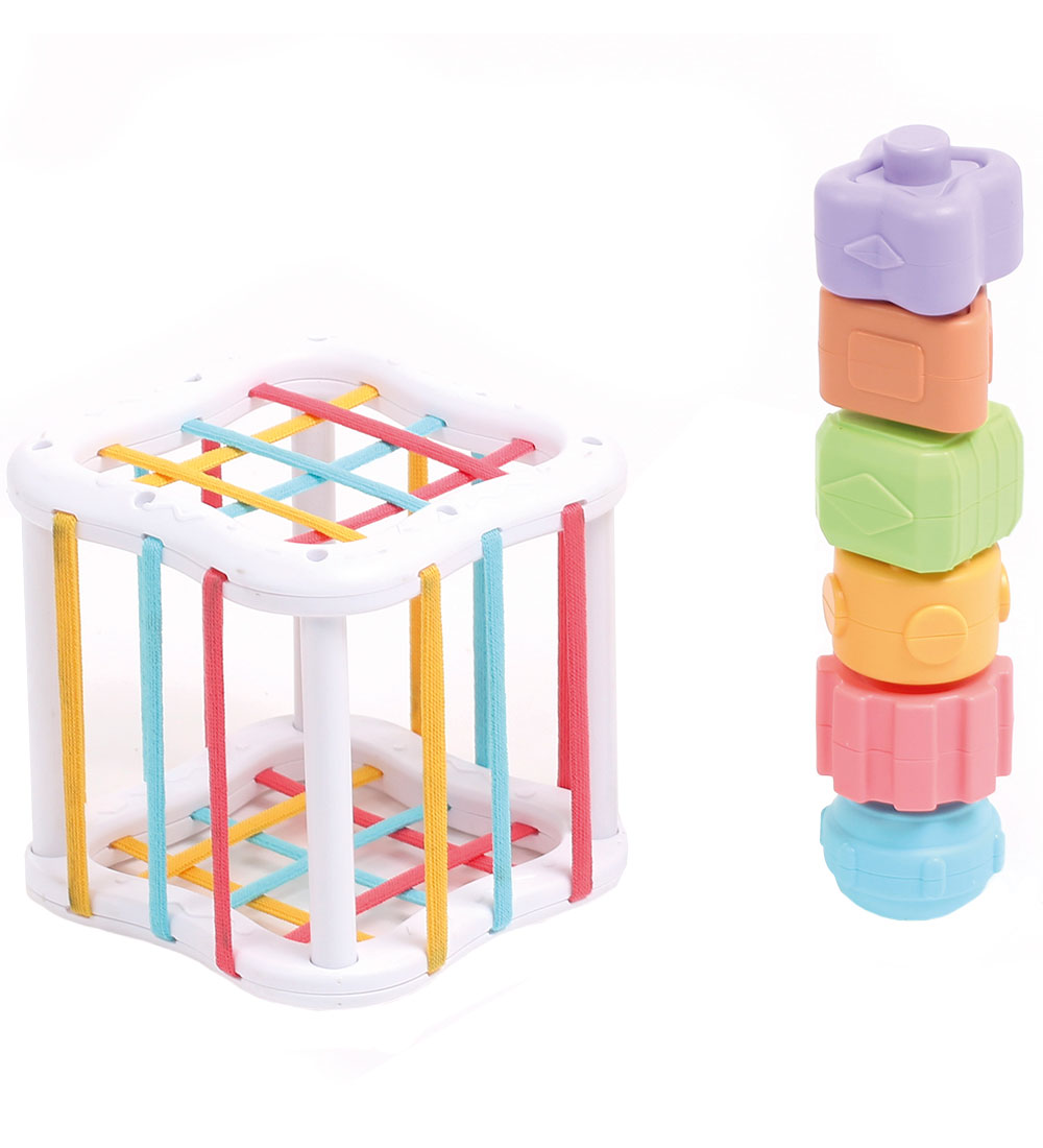 Ludi Activity Toy - Shape Sorter w. Accessories
