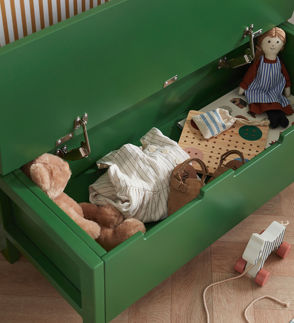Kids Concept Sofa w. Storage - Carl Larsson - Dark Green