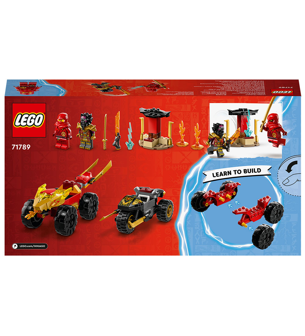 LEGO® Ninjago - Kai and Ras's Car and Bike Battle 71789 - 103 Pa