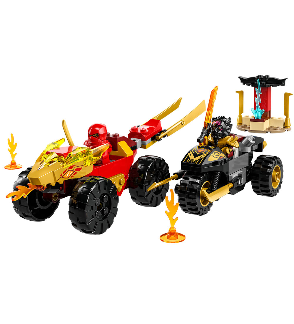 LEGO® Ninjago - Kai and Ras's Car and Bike Battle 71789 - 103 Pa