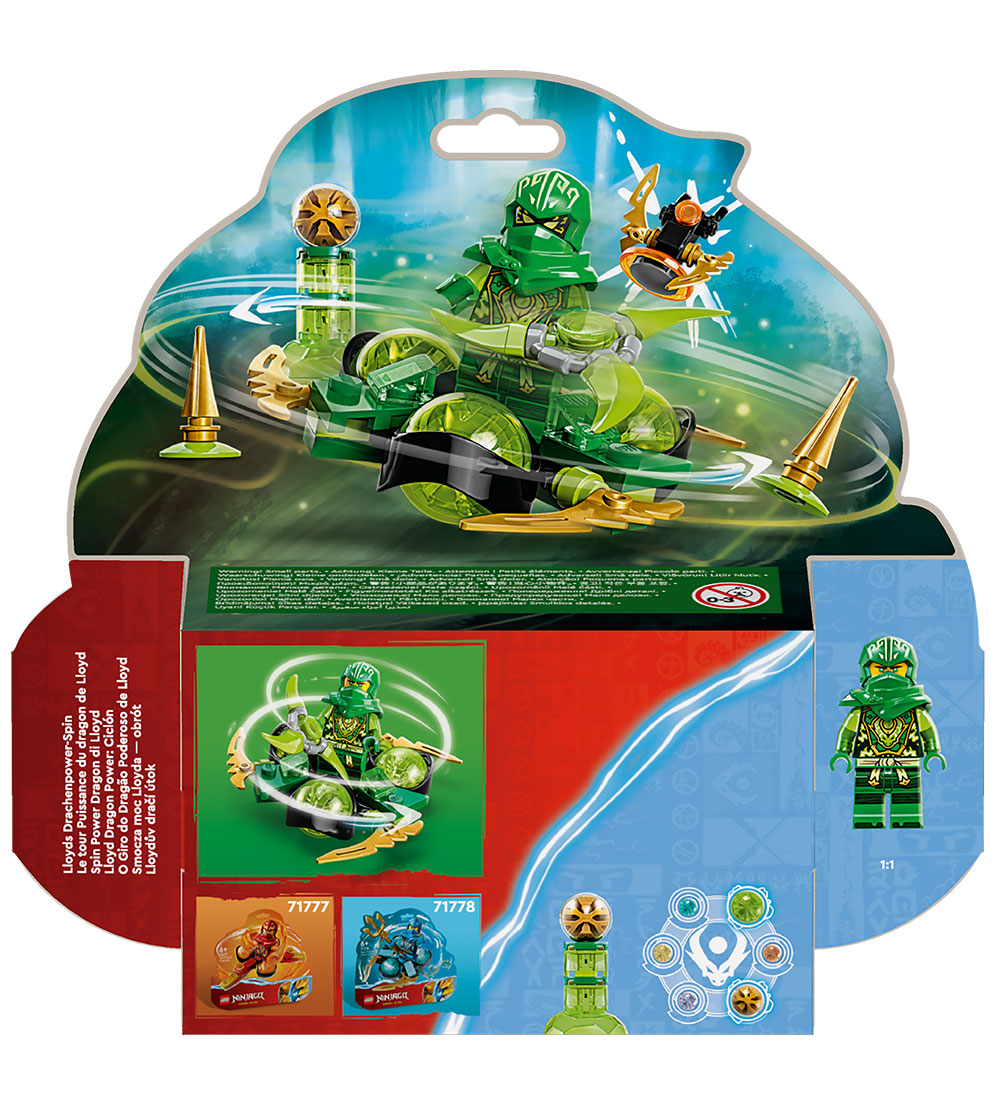 LEGO Ninjago - Lloyd's Dragon Power Spinjitzu Spin 71779 - 56 P