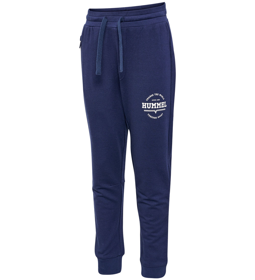 Hummel Sweatpants - hmlAsher - Dress Blue