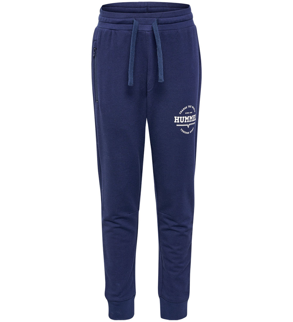 Hummel Sweatpants - hmlAsher - Dress Blue