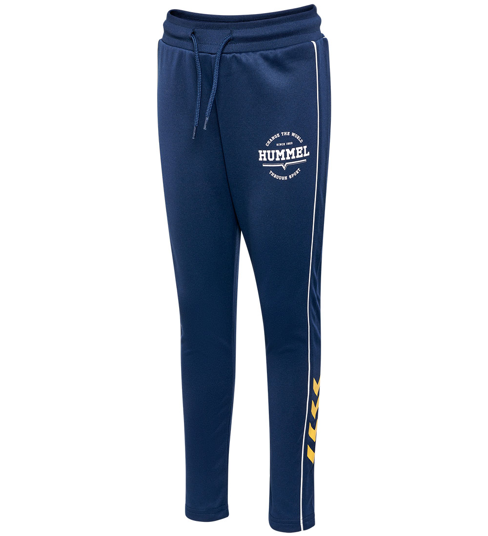 Hummel Tracksuit - hmlLevi - Dress Blue