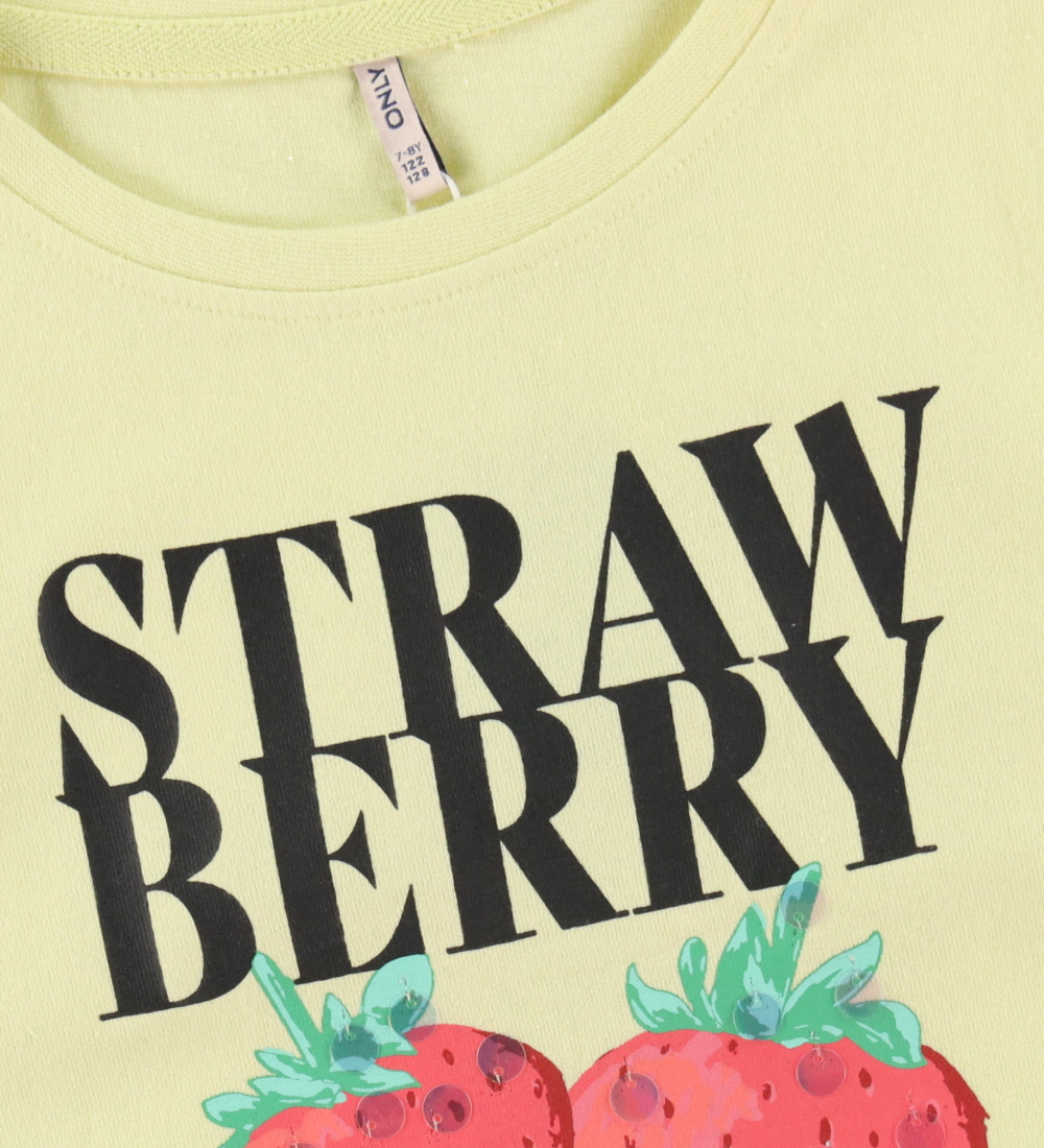 Kids Only T-shirt - KogKita - French Vanilla/Berry