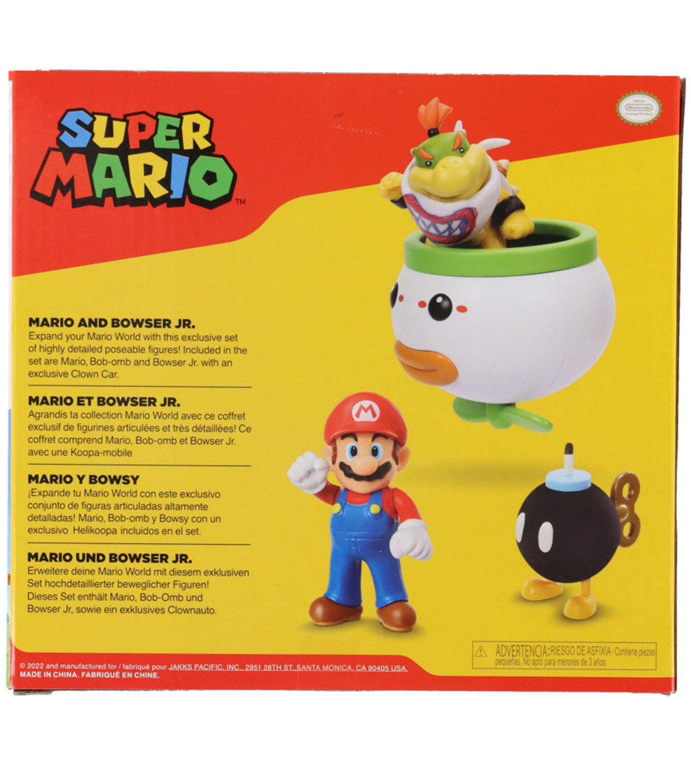 Super Mario Figurine Jouet - 3 Pack - Mario et Bowser
