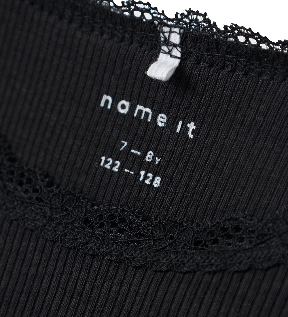Name It Blouse - Rib - Noos - NkfKab - Black