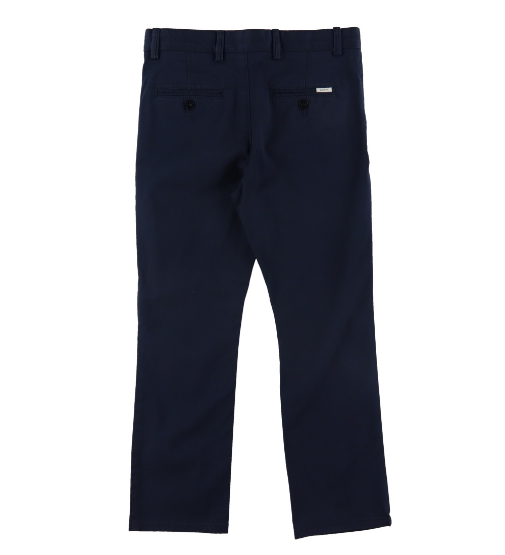 GANT Trousers - Chino - Navy