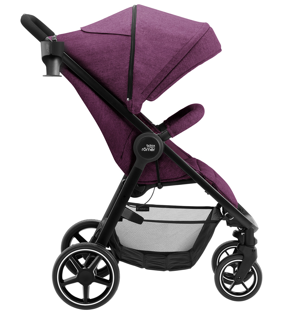 Britax Römer Stroller - B-Agile M - Cherry Wine/Black