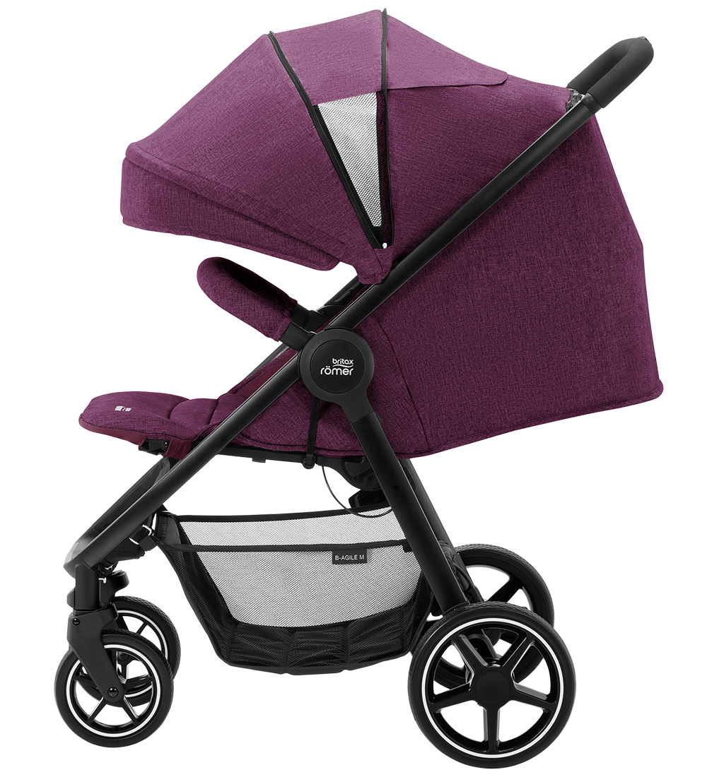 Britax Römer Stroller - B-Agile M - Cherry Wine/Black