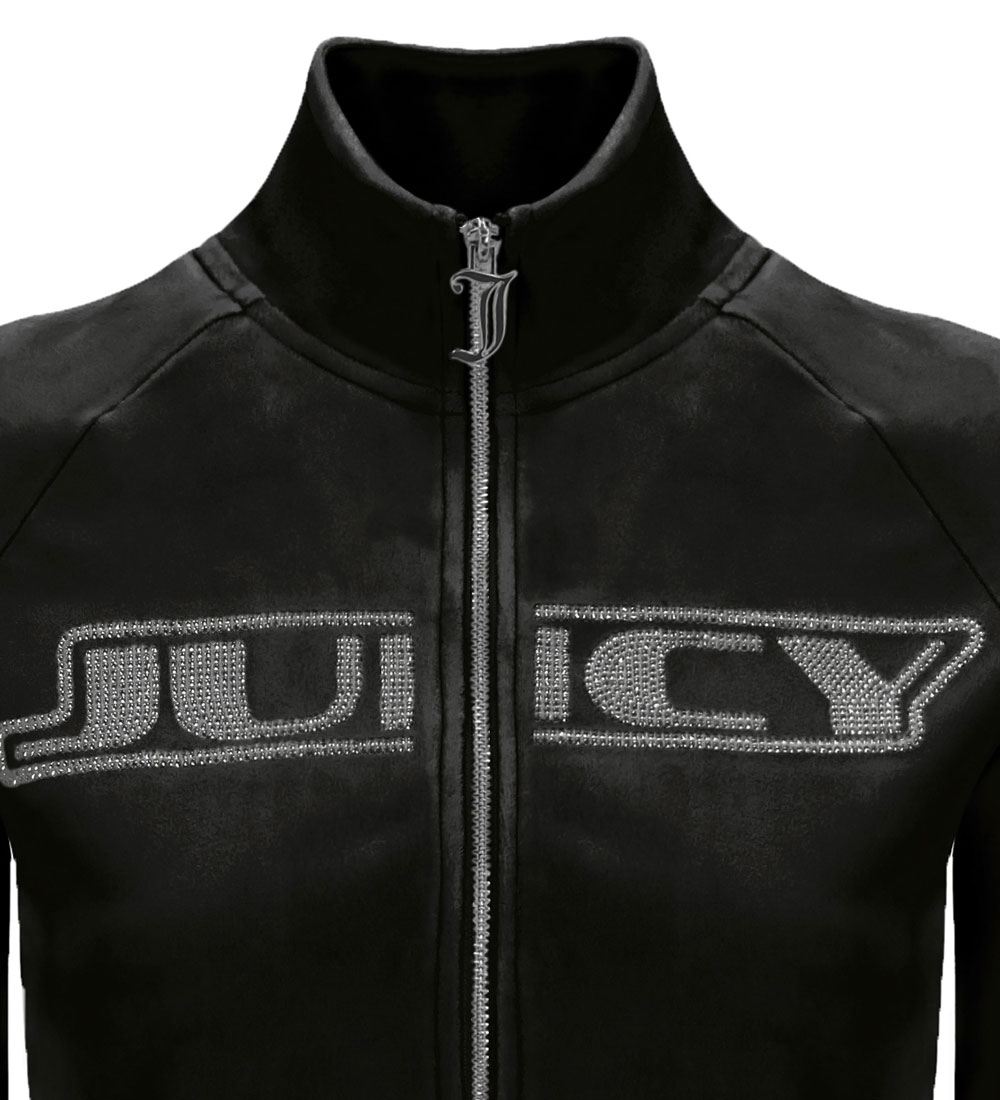 Juicy Couture Cardigan - Velvet - Black