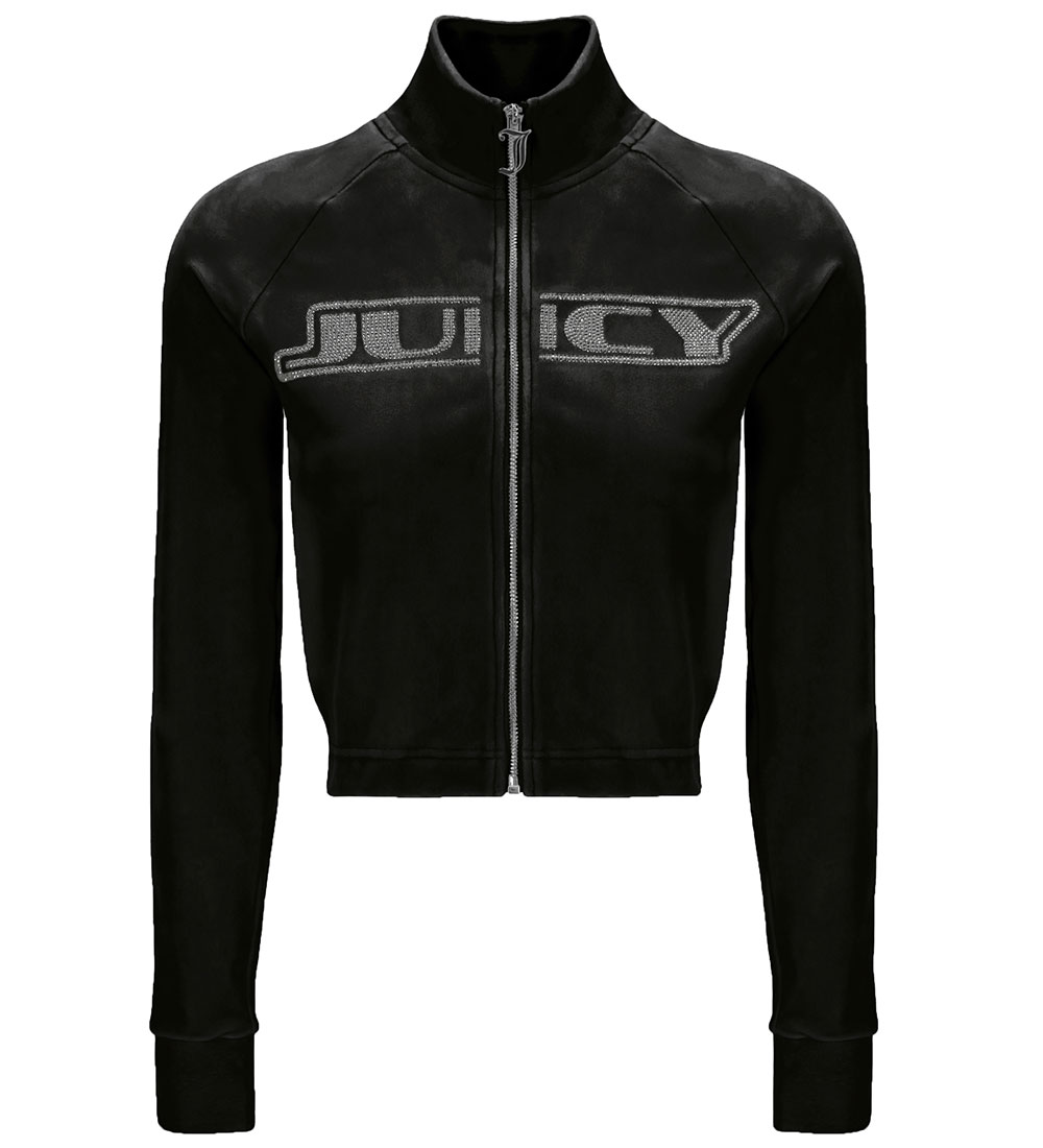 Juicy Couture Cardigan - Velvet - Black