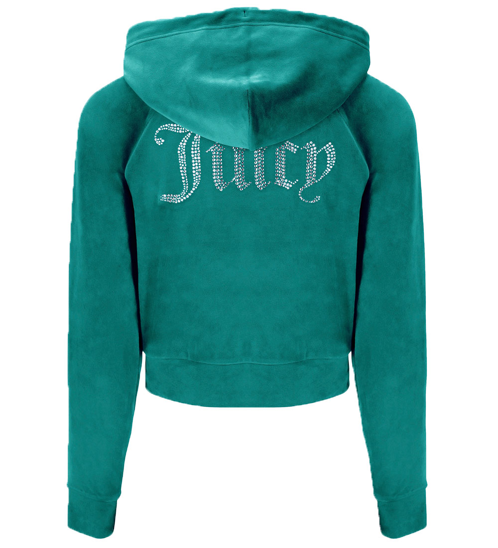 Juicy Couture Cardigan - Velour - Deep Lagun
