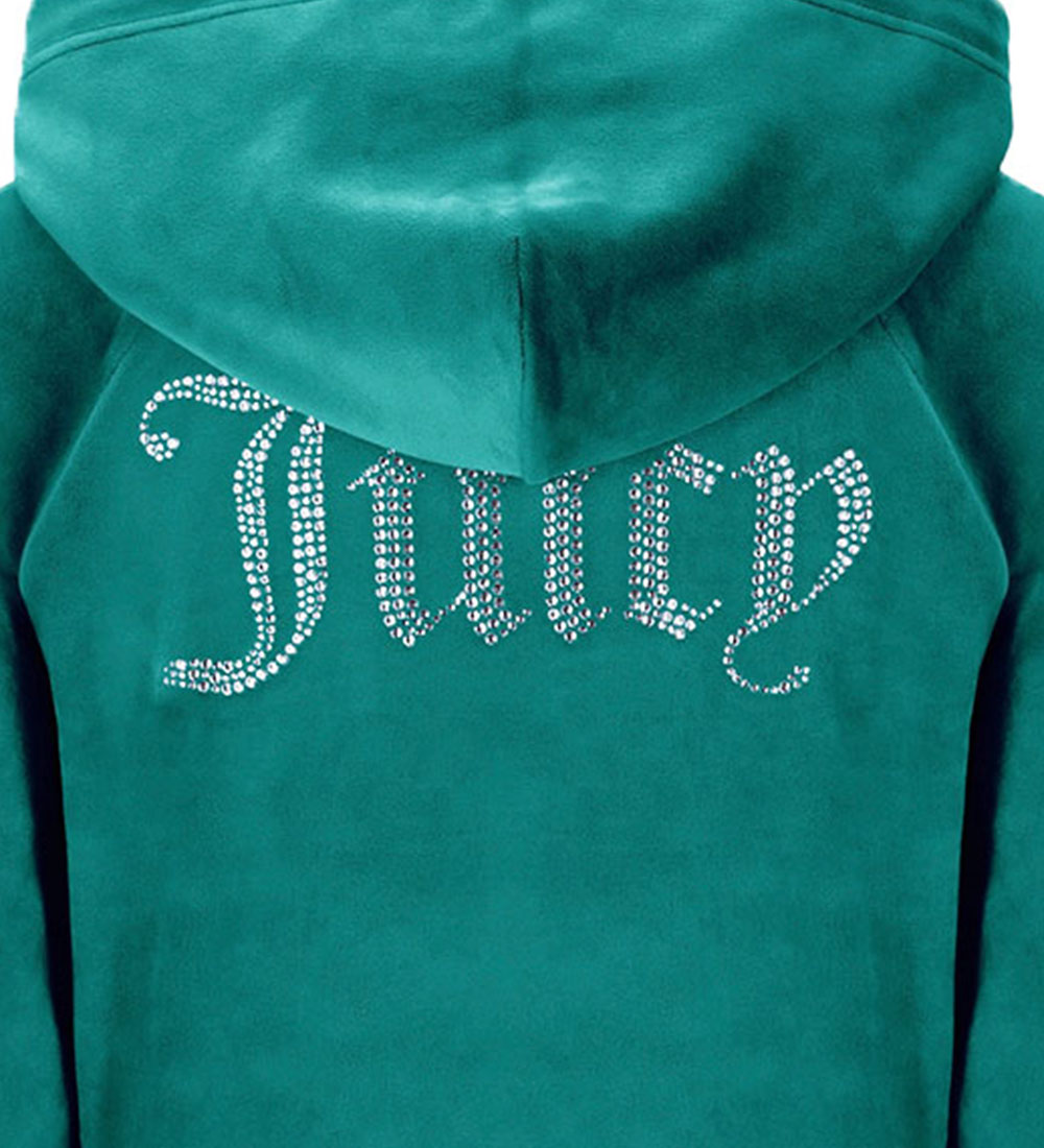Juicy Couture Cardigan - Velour - Deep Lagun
