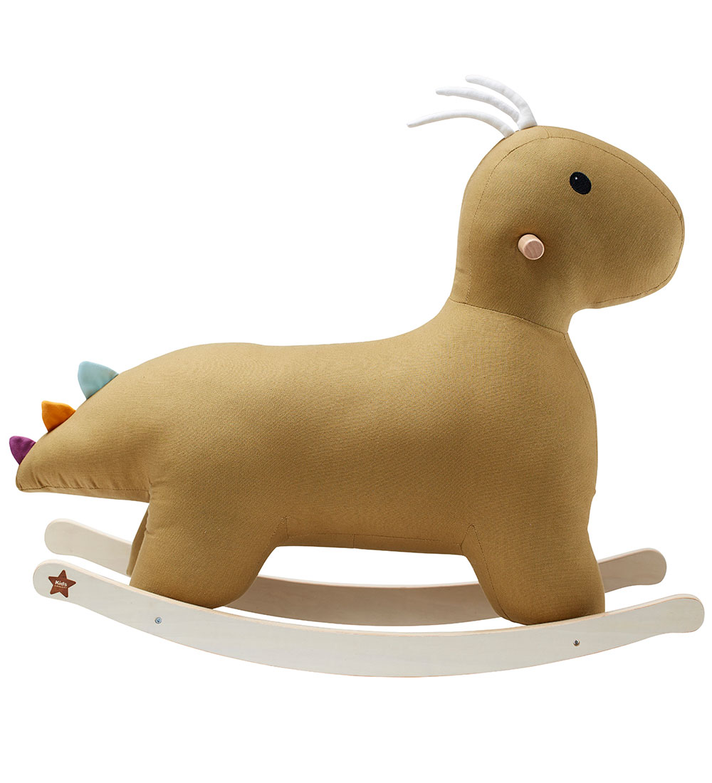 Kids Concept Rocking Horse - Dino - Green
