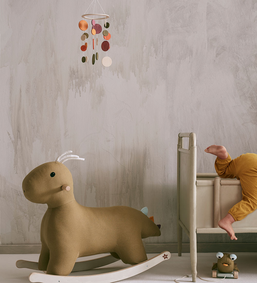 Kids Concept Rocking Horse - Dino - Green