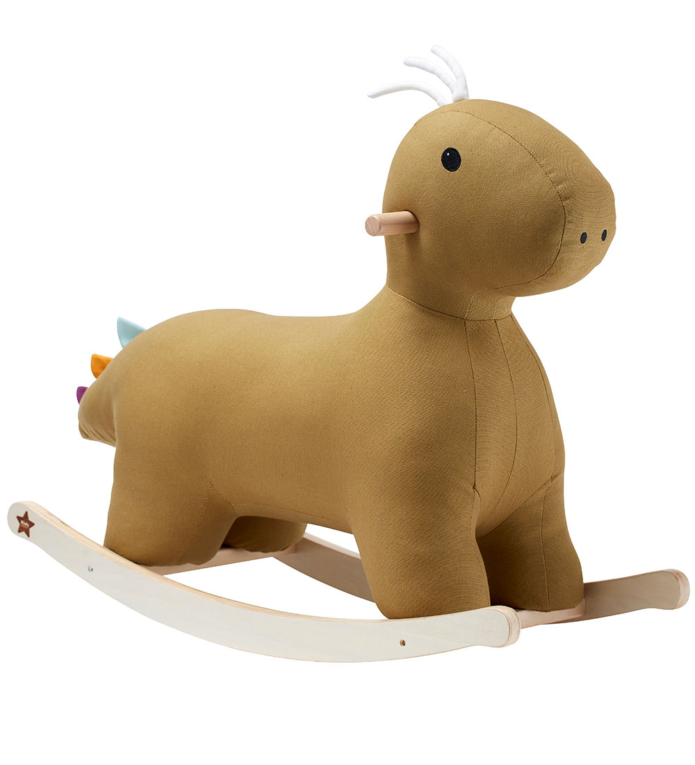 Kids Concept Rocking Horse - Dino - Green