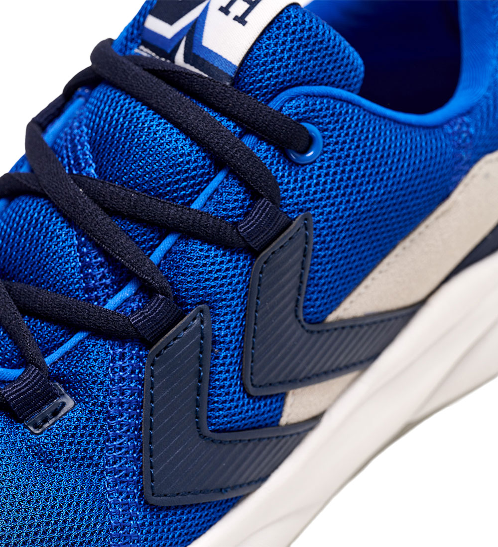 Hummel Shoe - Reach 300 Recycled Lace Jr - True Blue