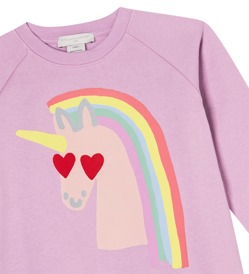 Stella McCartney Kids Sweatshirt - Purple w. Unicorn