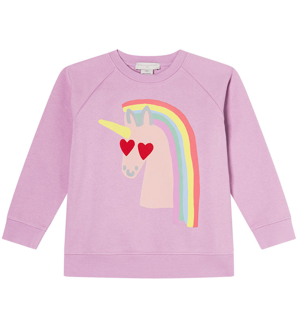 Stella McCartney Kids Sweatshirt - Purple w. Unicorn