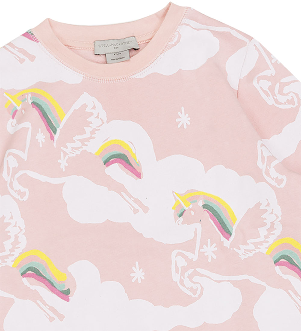 Stella McCartney Kids Sweatshirt - Pink Powder w. Print