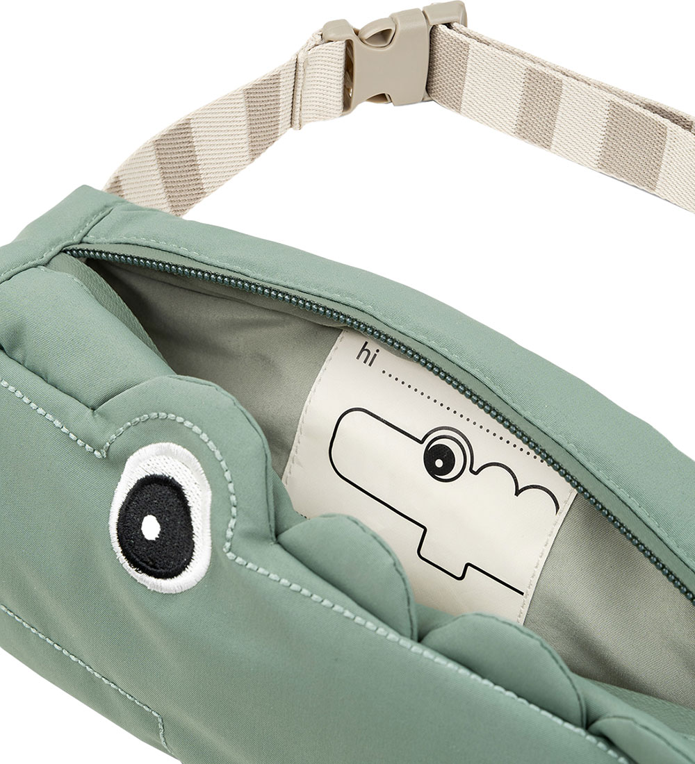 Done by Deer Olkalaukku - Tikattu Cross-Over Kids - Croco Gree