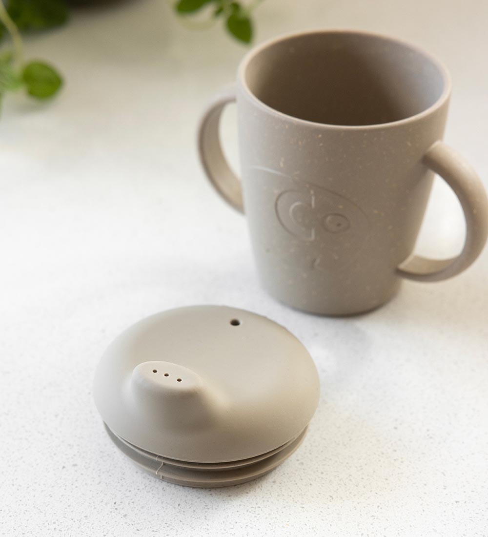 Couvercle en silicone Sebra - Jetty Beige