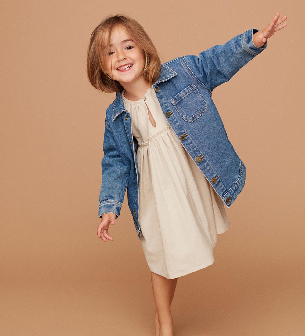Petit by Sofie Schnoor Jacket - Denim - Blue