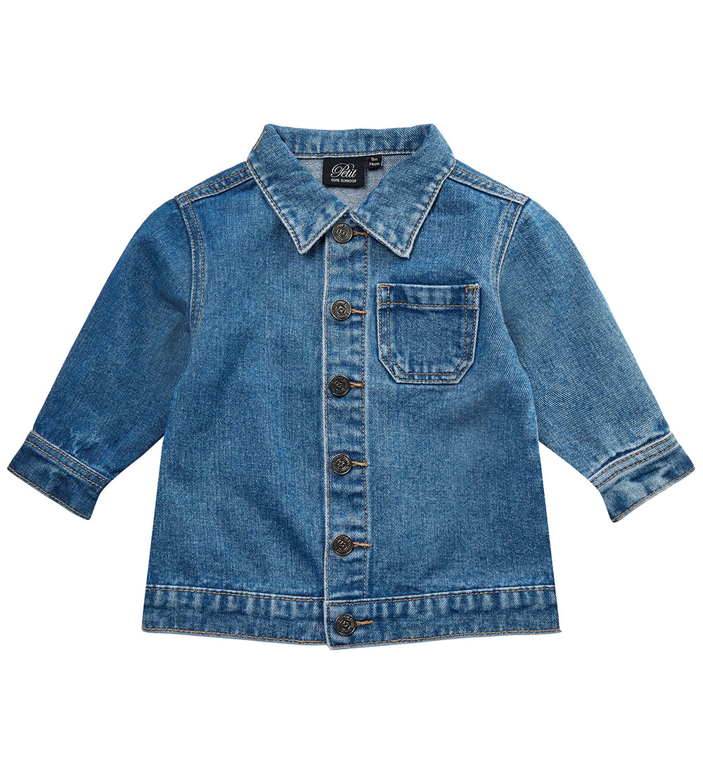 Petit by Sofie Schnoor Jacket - Denim - Blue