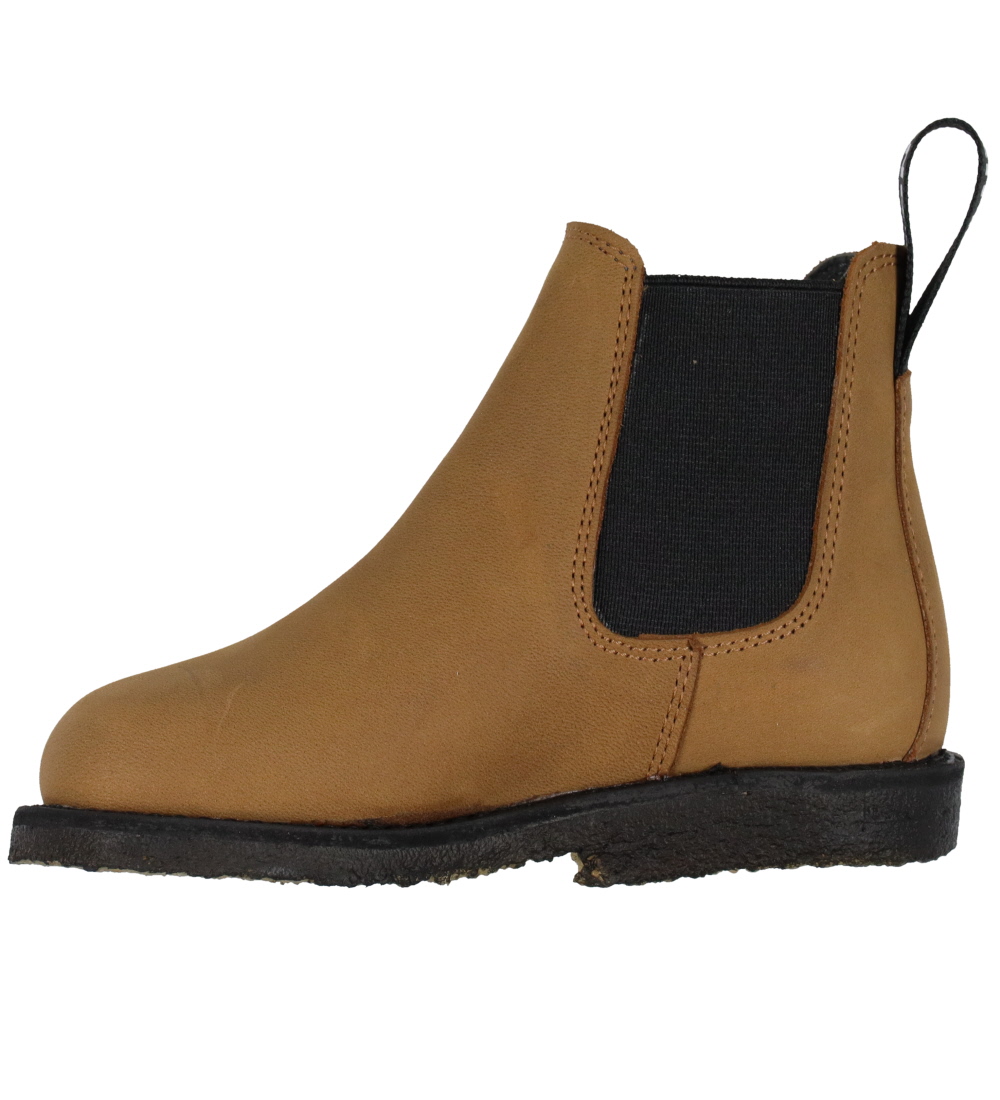 Angulus Boots - Chelsea - Dark Cognac/Black