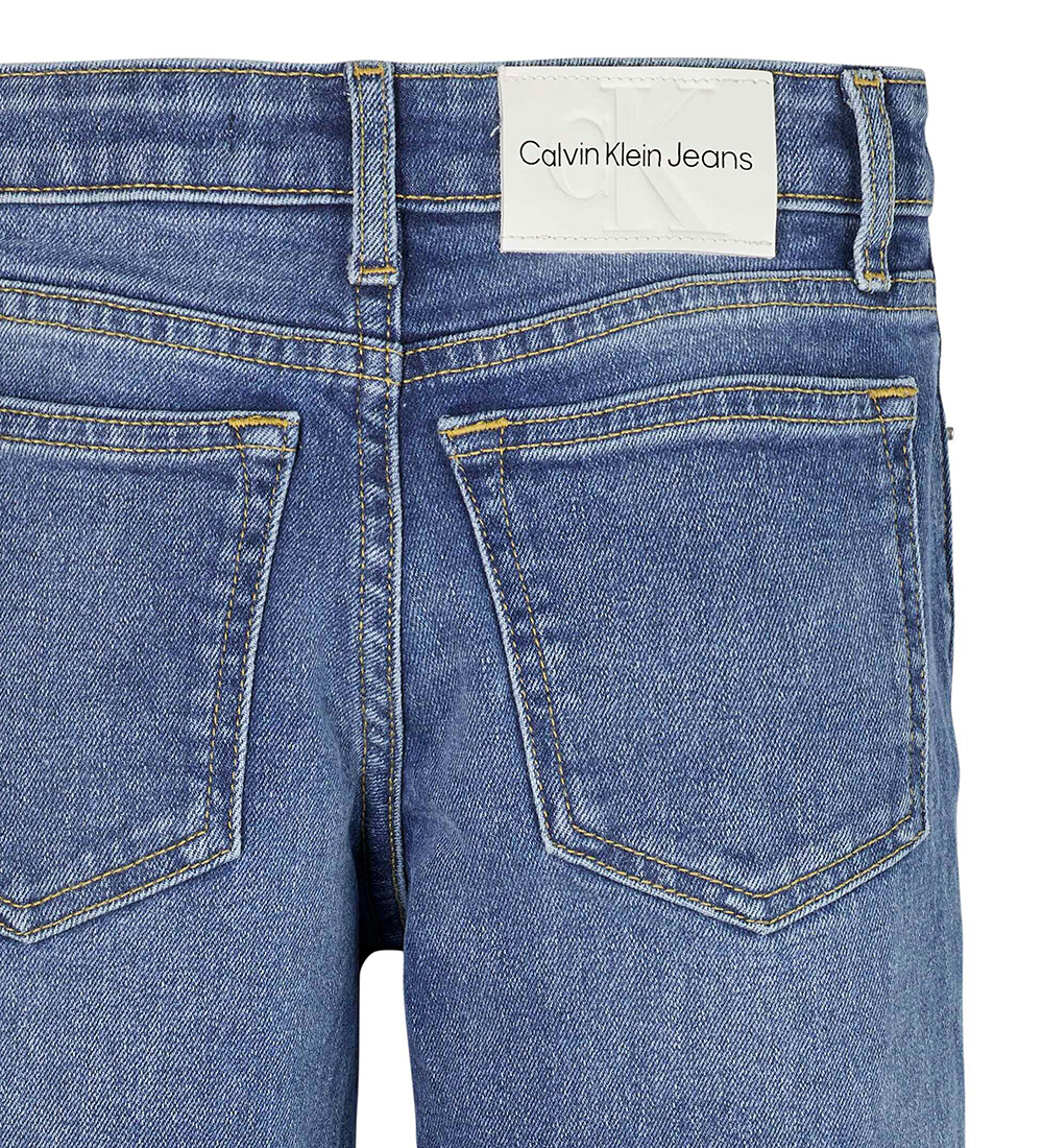 Calvin Klein Jeans - Weites Bein Herr - Mid Blue