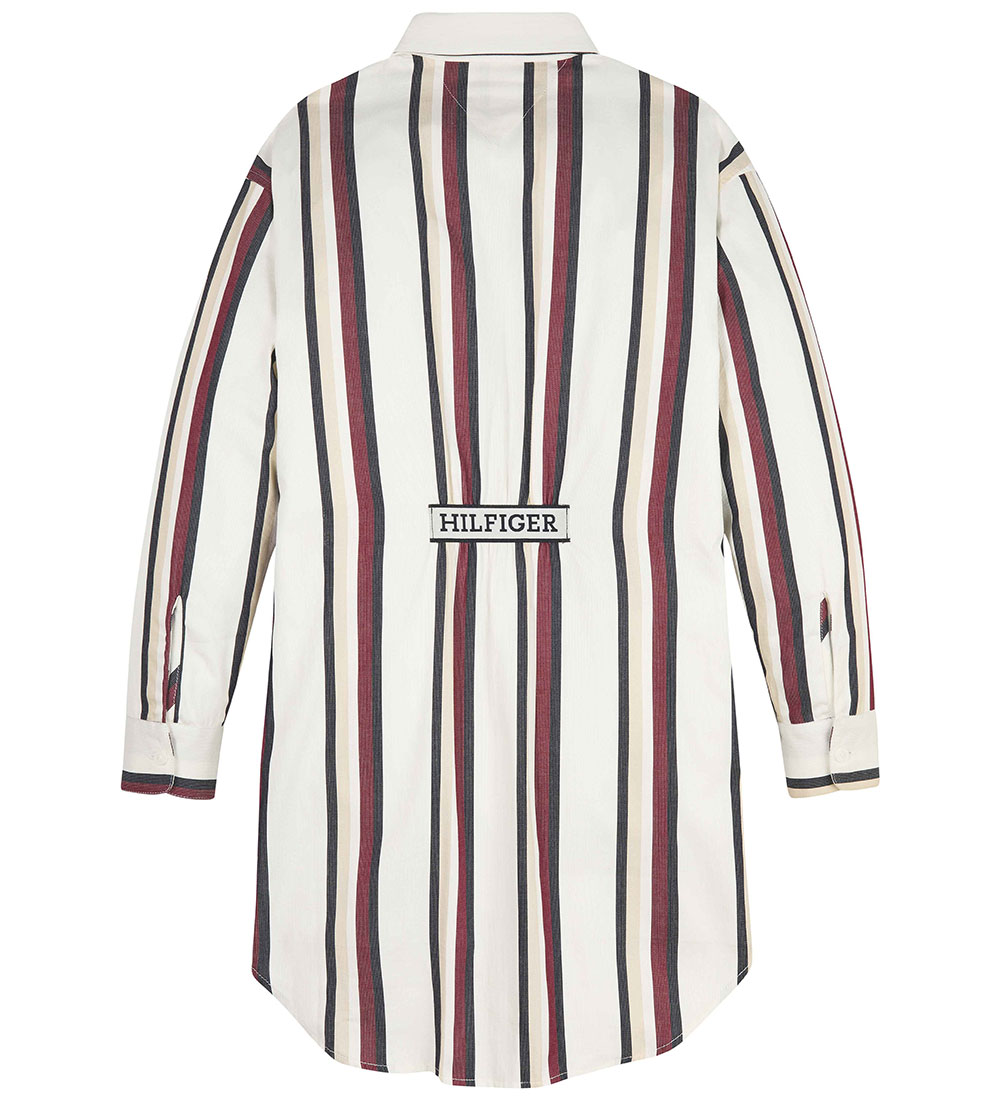 Robe Tommy Hilfiger - Global Stripe - Ivory/Rouge White