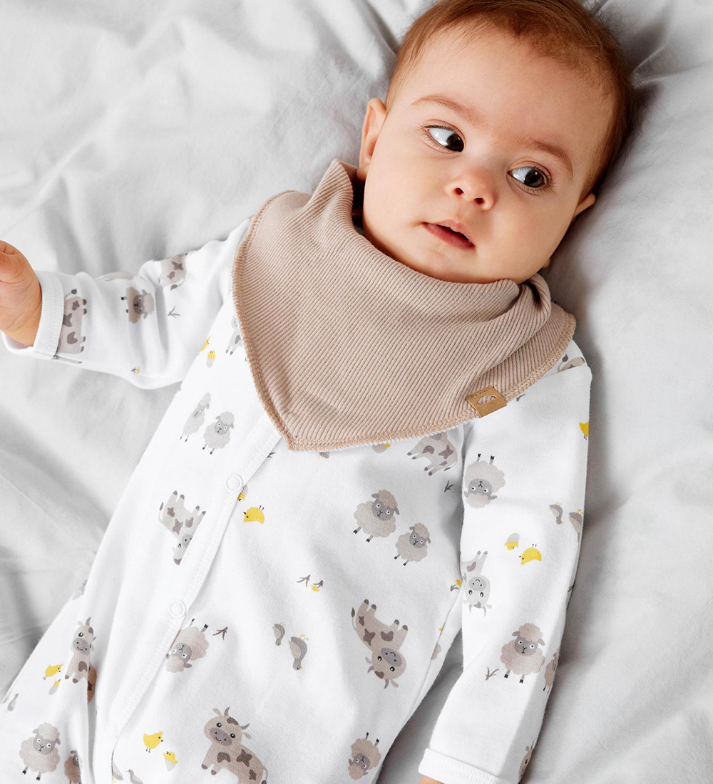 Name It Pyjamapak - Noos - NbnNachtpak - Bright White/Farm Anima